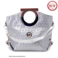 michael kors logo-print groot wit clutches Outlet Almere Stad 57uyf710